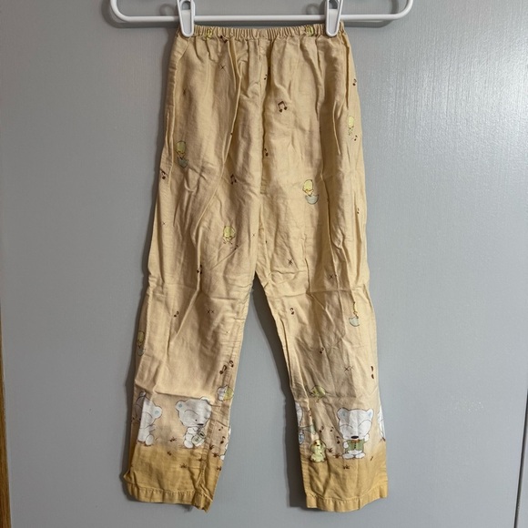 BaBu Cartoon Pajama Set in Beige and Yellow Size 9 - Picture 11 of 14